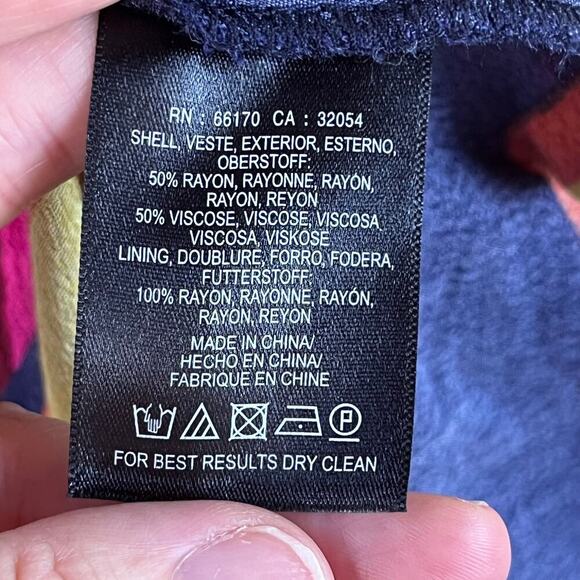 Anthropologie HD In Paris Striped Pane Midi Dress Blue Size 0P - Picture 12 of 12